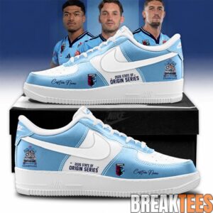 New South Wales Blues 2026 State Of Origin Champions AF1 Sneakers