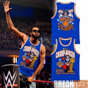New York Knick 2026 KATHAUSEN 2026 NBA Champions Basketball Jersey