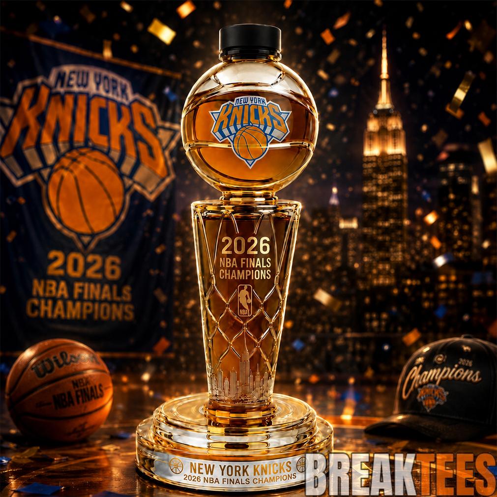 New York Knicks 2026 NBA Finals Champions Whiskey Bottle New York Knicks 2026 NBA Finals Champions Whiskey Bottle