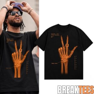 New York Knicks Jalen Brunson Wrist Surgery X-Ray Shirt