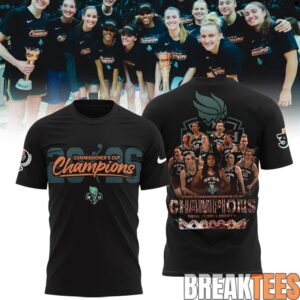 New York Liberty WNBA Commissioner’s Cup Champions 2026 Shirt