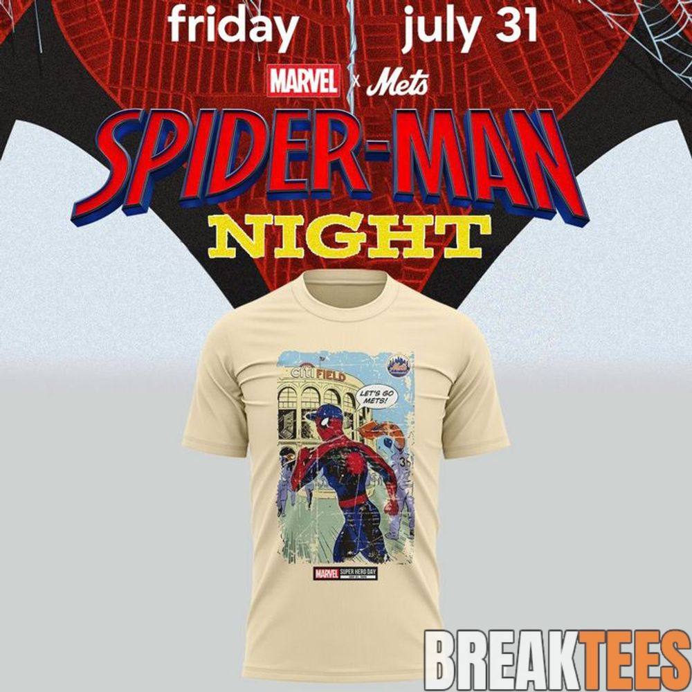 New York Mets x Spider Man Night 2026 Limited Edition Shirt New York Mets x Spider Man Night 2026 Limited Edition Shirt