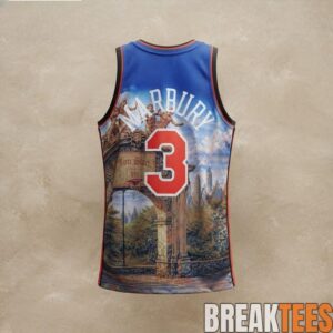 New York Stephon Marbury Number 3 Special Basketball Jersey 2