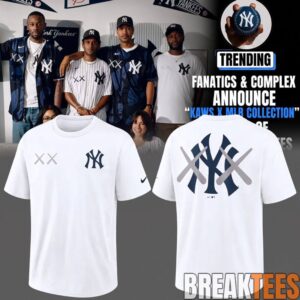 New York Yankees x KAWS 2026 Special White Shirt