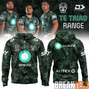 New Zealand Warriors 2026 Te Taiao Range Edition Hoodie 1