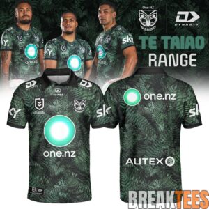New Zealand Warriors 2026 Te Taiao Range Edition Polo 1
