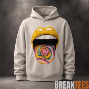 Neymar At Poker Tournament In Las Vegas Homesick Yellow Lips Hoodie 1