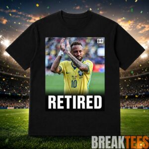 Neymar Jr Brazil World Cup 2026 Retired Graphic Iconic Edition Shirt 1