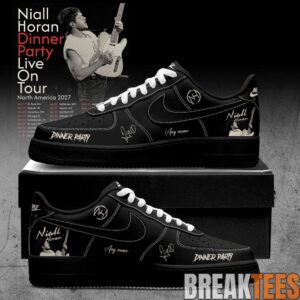 Niall Horan Dinner Party Live On Tour 2026-2027 Signature Custom Air Force 1 Shoes
