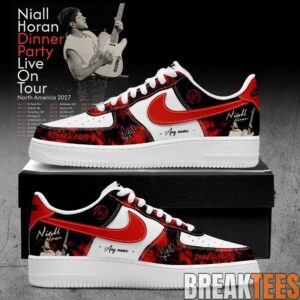 Niall Horan Dinner Party Live On Tour 2026-2027 Signature Custom Air Force 1 Shoes 2
