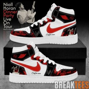 Niall Horan Dinner Party Live On Tour 2026-2027 Signature Custom Air Jordan 1 Shoes