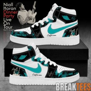 Niall Horan Dinner Party Live On Tour 2026-2027 Signature Custom Air Jordan 1 Shoes 2