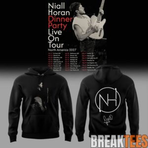 Niall Horan Dinner Party Live On Tour 2026-2027 Signature Hoodie