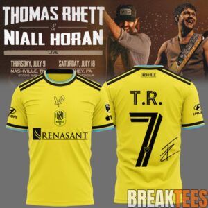 Niall Horan The Soundtrack to Life Tour Football Jersey