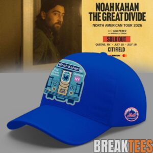 Noah Kahan x NY Mets Great Divide Tour 2026 At Citi Field Hat