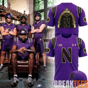 Northwestern Wildcats Football New 2026 Shirt