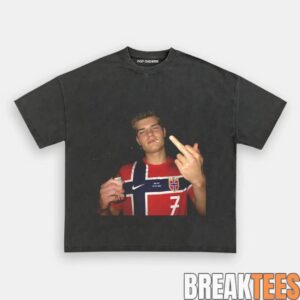 Norway Team Norway Football Graphic Fan Shirt 1