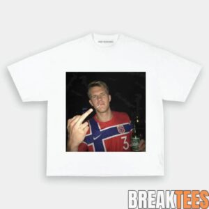 Norway Team Norway National Soccer Fan Tee 2 Norway Team Norway National Soccer Fan Tee 2