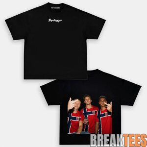 Norway Team Norway Soccer Fan Graphic T-Shirt