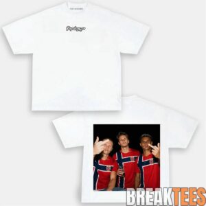 Norway Team Norway Soccer Fan Graphic T-Shirt 2
