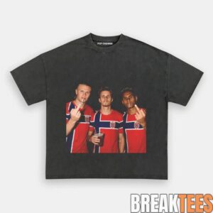 Norway Team Retro Norway Football Fan T-Shirt 1 Norway Team Retro Norway Football Fan T-Shirt 1