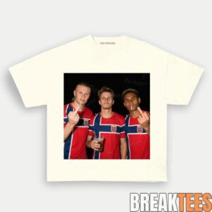 Norway Team Retro Norway Football Fan T-Shirt 3 Norway Team Retro Norway Football Fan T-Shirt 3
