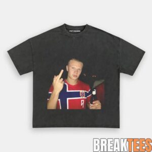 Norway Team Style Football Fan Graphic Shirt 1
