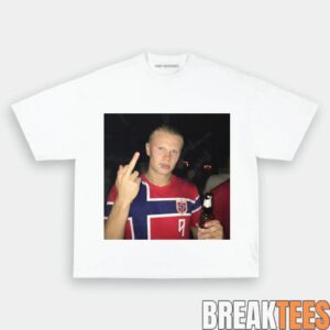 Norway Team Style Football Fan Graphic Shirt 2