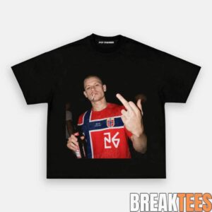 Norway National Football Team Drunk & Smoke Tee 5 Norway National Football Team Drunk & Smoke Tee 5