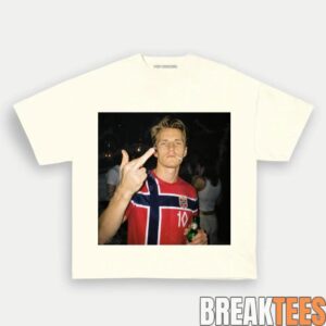 Norway Team Vintage Norway Football Supporter Tee 3