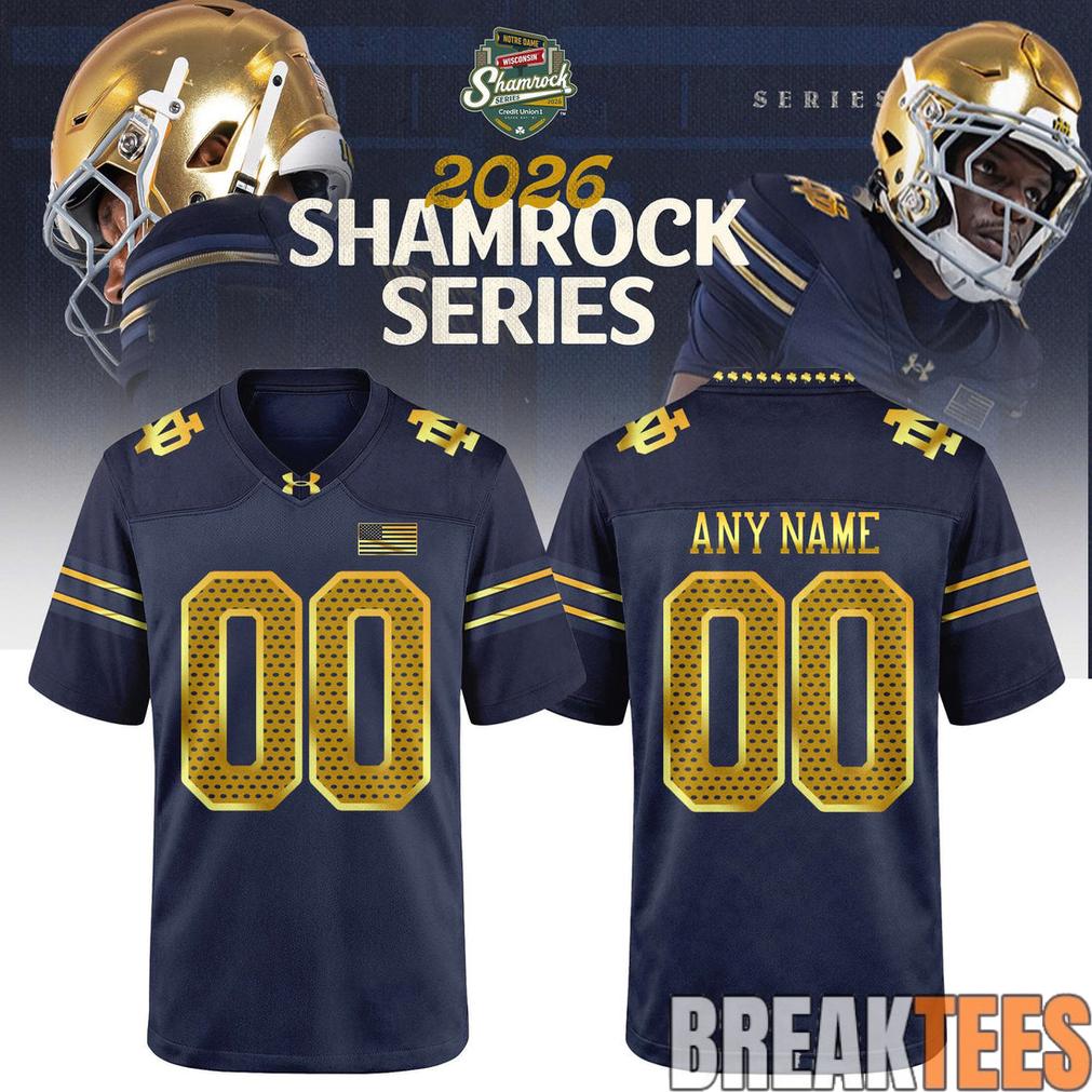 Notre Dame Fighting Irish 2026 Shamrock Series Uniforms Custom Edition Jersey Notre Dame Fighting Irish 2026 Shamrock Series Uniforms Custom Edition Jersey
