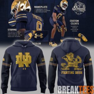 Notre Dame Fighting Irish 2026 Shamrock Series Uniforms Hoodie 1