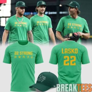Oakland Athletics A's Ryan Lasko '22 STRONG' T-Shirt