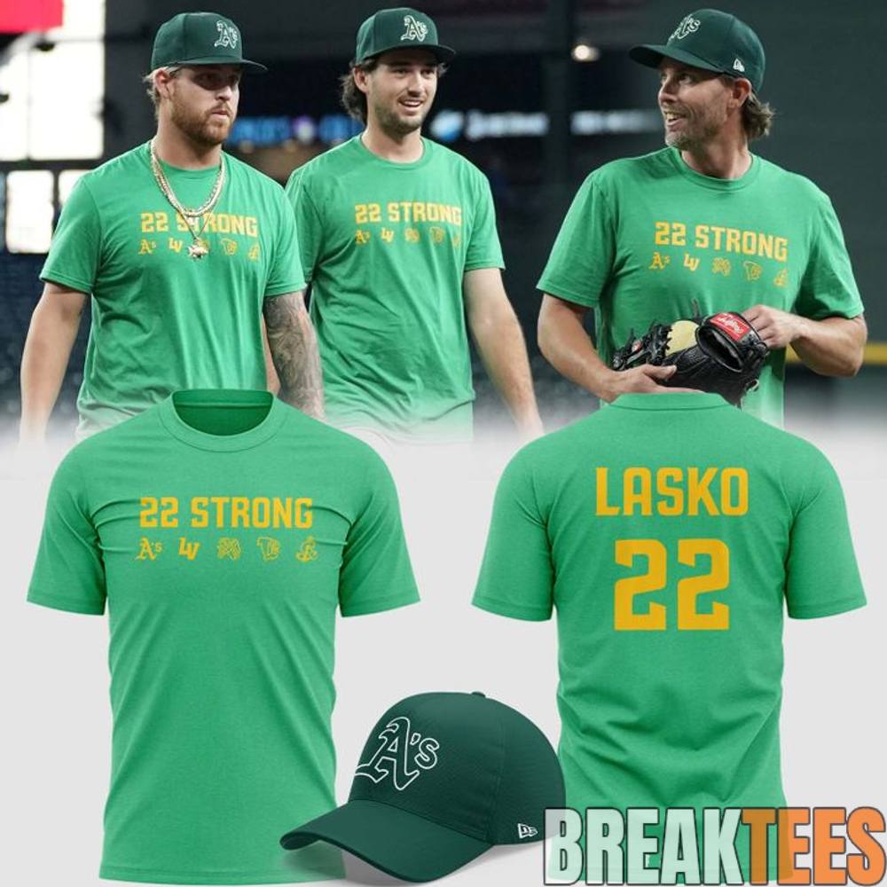 Oakland Athletics A’s Ryan Lasko ’22 STRONG’ T-Shirt Oakland Athletics A’s Ryan Lasko ’22 STRONG’ T-Shirt