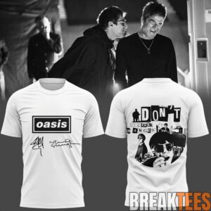 Oasis Don’t Look Back in Anger 30th Signature Special Tee 3