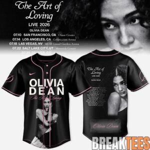 Olivia Dean The Art of Loving 2026 Baseball Jersey