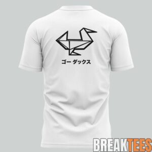 Oregon Ducks “Tokyo Oregon Football Showcase” White Shirt 2 Oregon Ducks “Tokyo Oregon Football Showcase” White Shirt 2