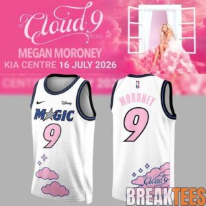 Orlando Magic x Megan Moroney The Cloud 9 Tour 2026 Basketball Jersey