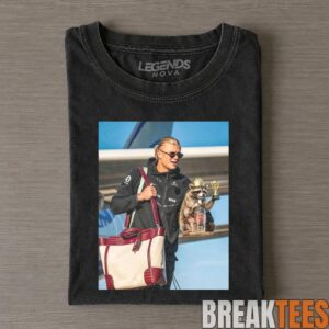 “Others hold trophies after matches, I hold my raccoon” Shirt 1