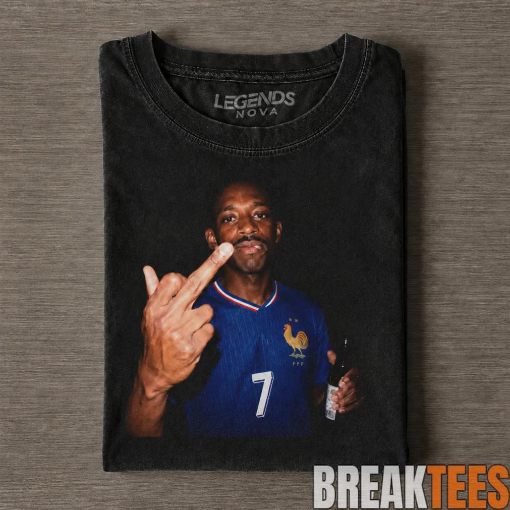 Ousmane Dembélé France 2026 Middle Finger Tee Ousmane Dembélé France 2026 Middle Finger Tee