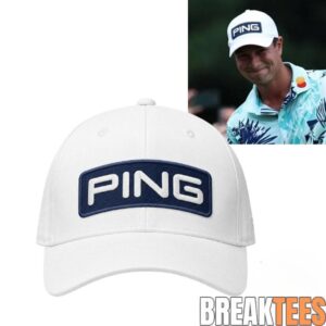 PGA Travelers Championship Final Round Viktor Hovland Ping Hat