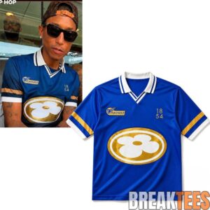Pharrell Williams At FIFA World Cup 2026 Pont Neuf 1854 Flower Jersey