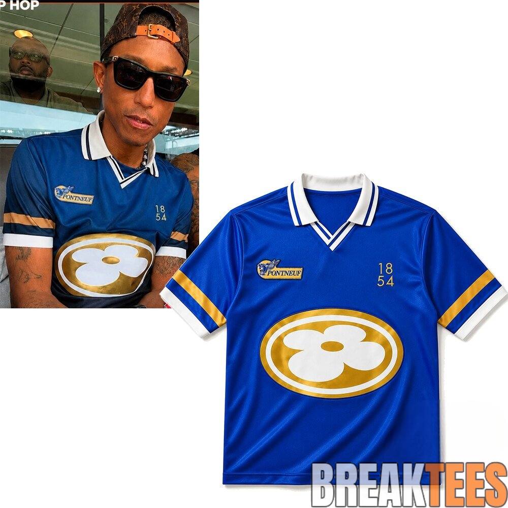 Pharrell Williams At FIFA World Cup 2026 Pont Neuf 1854 Flower Jersey Pharrell Williams At FIFA World Cup 2026 Pont Neuf 1854 Flower Jersey