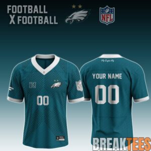 Philadelphia Eagles Football x Football Jersey Custom