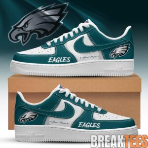 Philadelphia Eagles Special Heritage 2026 Custom AF1 Sneaker 2