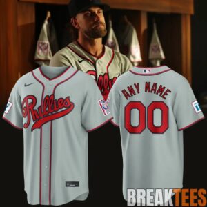 Philadelphia Phillies 2026 Field of Dreams Stadium Custom Baseball Jersey