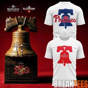 Philadelphia Phillies x Budweiser 150th Anniversary 2026 MLB All-Star Game Shirt