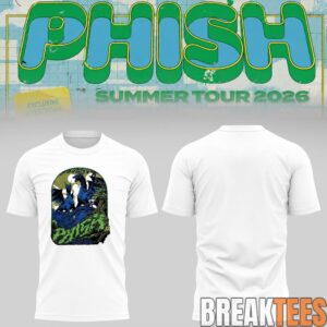 Phish Summer Tour 2026 in Columbia, MD Shirt