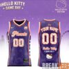 Portland Fire x Hello Kitty Game Day Custom Basketball Jersey Portland Fire x Hello Kitty Game Day Custom Basketball Jersey