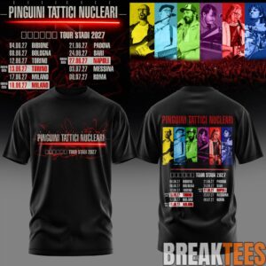 Pinguini Tattici Nucleari Tour Stadi 2027 Shirt